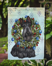 Load image into Gallery viewer, Scottie Christmas Snowflake Garden Flag – Decorative Outdoor Yard Flag PPP3181GF