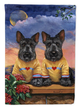 Load image into Gallery viewer, Scottie Soulmates Flag Canvas House Size PPP3182CHF