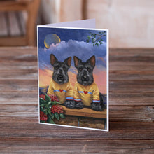Load image into Gallery viewer, Scottie Soulmates Greeting Cards -  Blank Note Cards – 8-Pack of Artist-Designed Cards with Envelopes