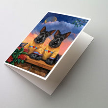 Load image into Gallery viewer, Scottie Soulmates Greeting Cards -  Blank Note Cards – 8-Pack of Artist-Designed Cards with Envelopes