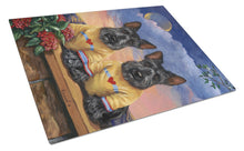 Load image into Gallery viewer, Scottie Soulmates Glass Cutting Boards – Durable, Decorative Kitchen Art Large PPP3182LCB