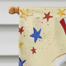 Load image into Gallery viewer, Scottie USA Flag Canvas House Size PPP3183CHF