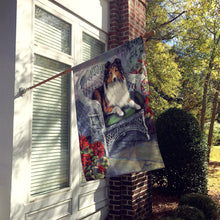 Load image into Gallery viewer, Sheltie Patio Jewel Flag Canvas House Size PPP3187CHF