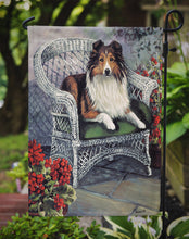 Load image into Gallery viewer, Sheltie Patio Jewel Garden Flag – Decorative Outdoor Yard Flag PPP3187GF