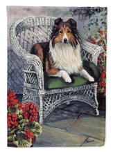 Load image into Gallery viewer, Sheltie Patio Jewel Garden Flag – Decorative Outdoor Yard Flag PPP3187GF