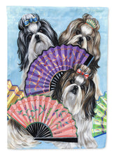 Load image into Gallery viewer, Shih Tzu Top Fans Garden Flag – Decorative Outdoor Yard Flag PPP3190GF