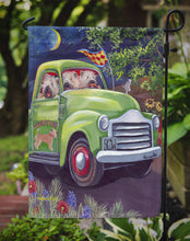 Load image into Gallery viewer, Wheaten Terrier Zoom Garden Flag – Decorative Outdoor Yard Flag PPP3195GF