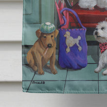 Load image into Gallery viewer, Dogs Vet Visit Flag Canvas House Size PPP3196CHF