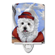 Load image into Gallery viewer, Westie Ahoy Sailor Ceramic Night Light PPP3197CNL