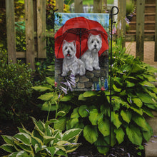 Load image into Gallery viewer, Westie April Showers Garden Flag – Decorative Outdoor Yard Flag PPP3198GF