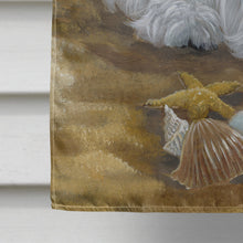 Load image into Gallery viewer, Westie Beach Baby Flag Canvas House Size PPP3202CHF