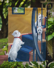 Load image into Gallery viewer, Westie Going Up Garden Flag – Decorative Outdoor Yard Flag PPP3204GF