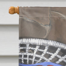 Load image into Gallery viewer, Westie Hannah Mae Flag Canvas House Size PPP3206CHF