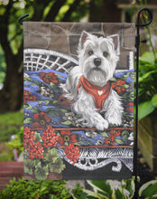 Load image into Gallery viewer, Westie Hannah Mae Garden Flag – Decorative Outdoor Yard Flag PPP3206GF