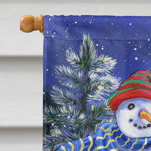Load image into Gallery viewer, Westie Holiay Snowballs Flag Canvas House Size PPP3208CHF