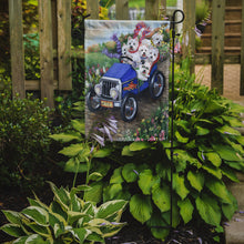 Load image into Gallery viewer, Westie Hot Rod Garden Flag – Decorative Outdoor Yard Flag PPP3209GF