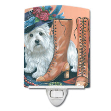 Load image into Gallery viewer, Westie in Mom's Closet Ceramic Night Light PPP3211CNL