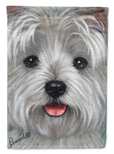 Load image into Gallery viewer, Westie Kissable Face Garden Flag – Decorative Outdoor Yard Flag PPP3212GF