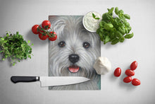 Load image into Gallery viewer, Westie Kissable Face Glass Cutting Boards – Durable, Decorative Kitchen Art Large PPP3212LCB