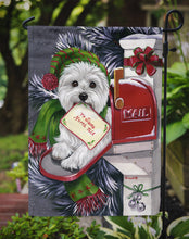 Load image into Gallery viewer, Westie Christmas Letter to Santa Garden Flag – Decorative Outdoor Yard Flag PPP3215GF