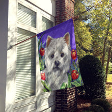 Load image into Gallery viewer, Westie Paradise Flag Canvas House Size PPP3220CHF