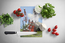 Load image into Gallery viewer, Westie Piper Glass Cutting Boards – Durable, Decorative Kitchen Art Large PPP3222LCB