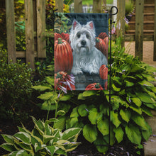 Load image into Gallery viewer, Westie Pumpkins Garden Flag – Decorative Outdoor Yard Flag PPP3224GF