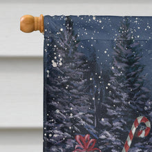 Load image into Gallery viewer, Westie Christmas Red Wagon Flag Canvas House Size PPP3227CHF