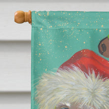 Load image into Gallery viewer, Westie Christmas Santa's Westies Flag Canvas House Size PPP3229CHF