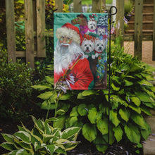 Load image into Gallery viewer, Westie Christmas Santa's Westies Garden Flag – Decorative Outdoor Yard Flag PPP3229GF