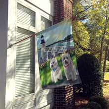 Load image into Gallery viewer, Westie Schooner &amp; Annie Flag Canvas House Size PPP3230CHF