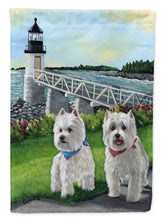Load image into Gallery viewer, Westie Schooner &amp; Annie Flag Canvas House Size PPP3230CHF
