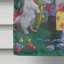 Load image into Gallery viewer, Westie Christmas Decorating Flag Canvas House Size PPP3233CHF