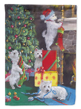 Load image into Gallery viewer, Westie Christmas Decorating Garden Flag – Decorative Outdoor Yard Flag PPP3233GF