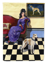 Load image into Gallery viewer, Whippet Elegance and Grace Garden Flag – Decorative Outdoor Yard Flag PPP3238GF