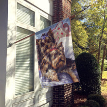 Load image into Gallery viewer, Yorkie Bed Bugs Flag Canvas House Size PPP3240CHF