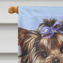 Load image into Gallery viewer, Yorkie Bed Bugs Flag Canvas House Size PPP3240CHF