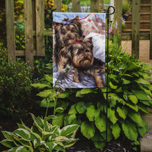 Load image into Gallery viewer, Yorkie Bed Bugs Garden Flag – Decorative Outdoor Yard Flag PPP3240GF