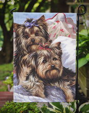 Load image into Gallery viewer, Yorkie Bed Bugs Garden Flag – Decorative Outdoor Yard Flag PPP3240GF