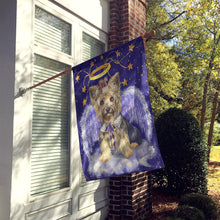 Load image into Gallery viewer, Yorkie Christmas Angel Flag Canvas House Size PPP3243CHF