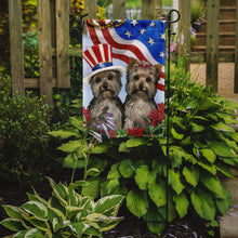 Load image into Gallery viewer, Yorkie USA Garden Flag – Decorative Outdoor Yard Flag PPP3245GF