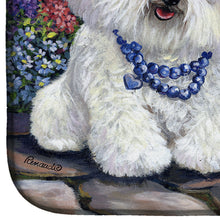 Load image into Gallery viewer, Bichon Frise Sisters Dish Drying Mat – Absorbent, Artistic Kitchen Essentials PPP3247DDM