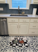 Load image into Gallery viewer, Boston Terrier Puppy Love Machine Washable Memory Foam Mat PPP3249RUG