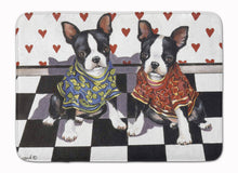 Load image into Gallery viewer, Boston Terrier Puppy Love Machine Washable Memory Foam Mat PPP3249RUG