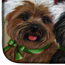 Load image into Gallery viewer, Cairn Terrier Christmas Ceaser and Co Dish Drying Mat – Absorbent, Artistic Kitchen Essentials PPP3251DDM