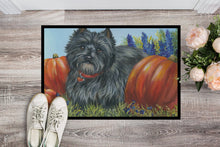 Load image into Gallery viewer, Cairn Terrier Mom's Pumpkins Doormat - 24x36 Decorative Floor Mat – Indoor/Outdoor Rug with Artistic Flair PPP3253JMAT