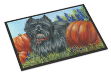 Load image into Gallery viewer, Cairn Terrier Mom's Pumpkins Doormat - 24x36 Decorative Floor Mat – Indoor/Outdoor Rug with Artistic Flair PPP3253JMAT