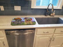 Load image into Gallery viewer, Cairn Terrier Sisters Dish Drying Mat – Absorbent, Artistic Kitchen Essentials PPP3254DDM