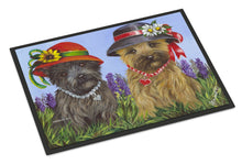 Load image into Gallery viewer, Cairn Terrier Sisters Doormat - 24x36 Decorative Floor Mat – Indoor/Outdoor Rug with Artistic Flair PPP3254JMAT