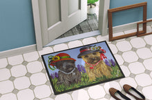 Load image into Gallery viewer, Cairn Terrier Sisters Doormat - 18x27 Decorative Floor Mat – Indoor/Outdoor Rug with Artistic Flair PPP3254MAT